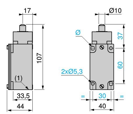 XCKJ161 Metal Pimli Limit Siviç