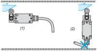 XCMD2110L1 Metal Pimli Kablolu IP67 Limit Siviç - Switch