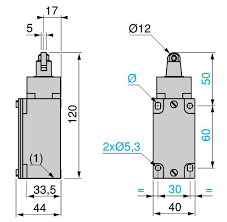 XCKJ167 Makaralı Pimli Limit Siviç