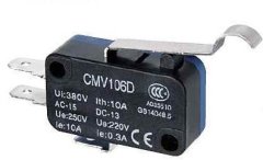 CMV106D ÇENGEL UÇLU PALETLİ MİCRO SWİTCH