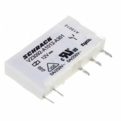 Schrack V23092-A1012-A301 12V DC 6A Slim Röle 170mW