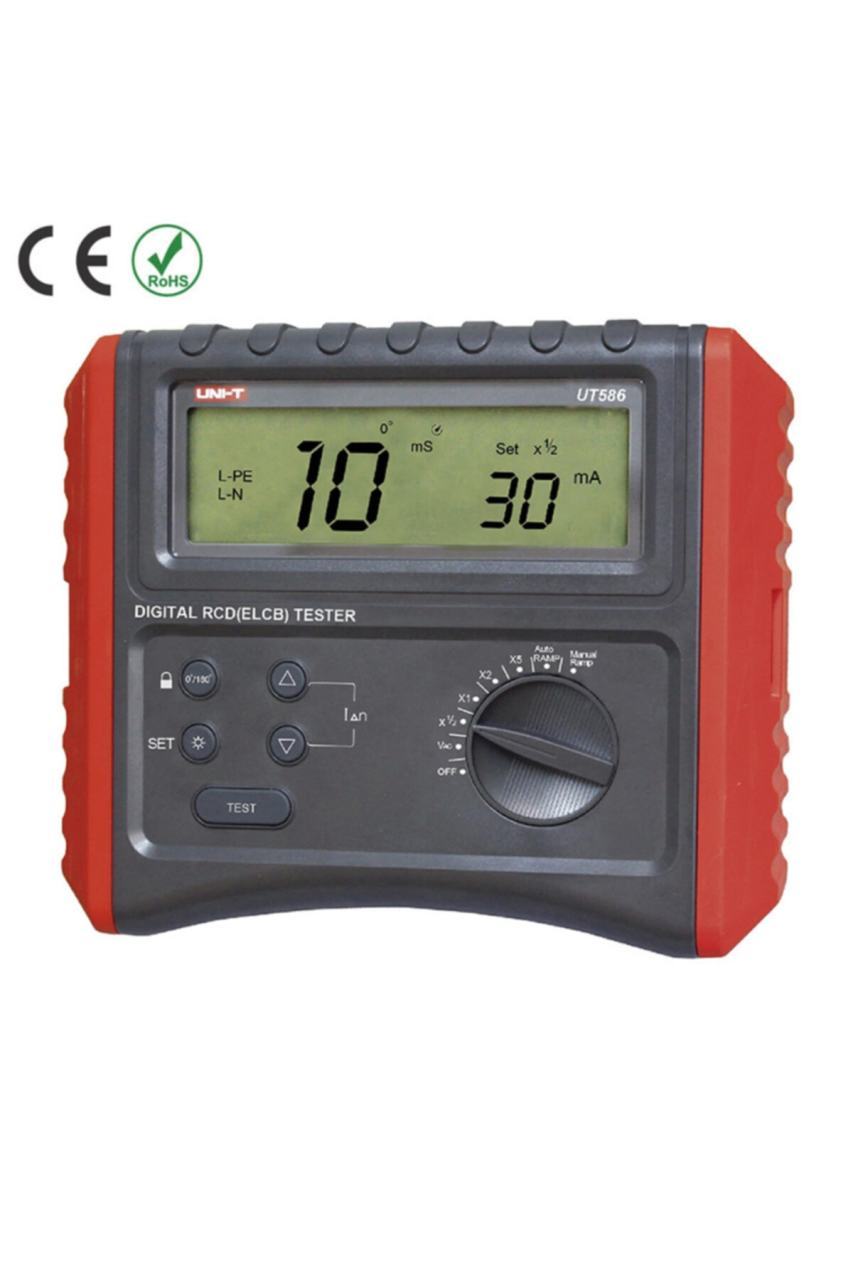 UNİ-T UT586 Dijital RCD (ELCB) Test Cihazı