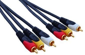 3 RCA-3 RCA Gold Kablo 1.80 mt.