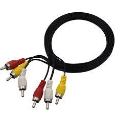 3 RCA Erkek / 3 RCA Erkek Kablo 1.5 mt.