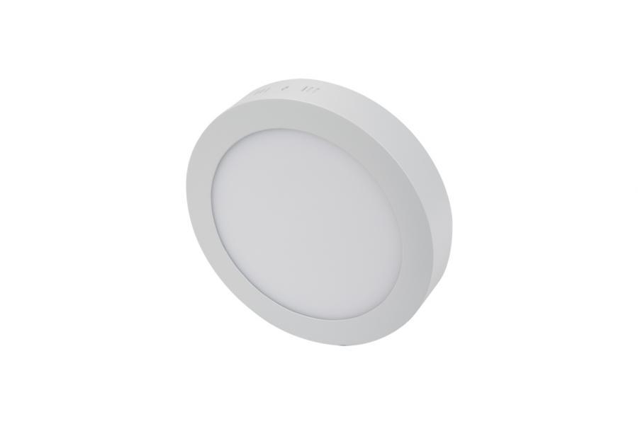 25W Damla Yuvarlak Sıva Üstü Led Panel Armatür Cata CT-5271 - Beyaz Işık Plastik Kasa