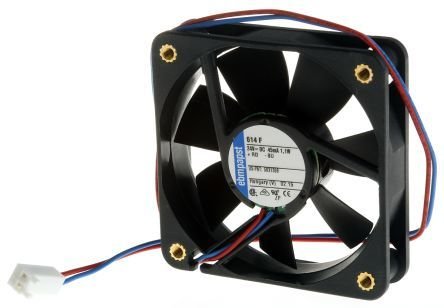 Ebm Papst 614F Aksiyel Kompakt Fan 24 DC 614 F