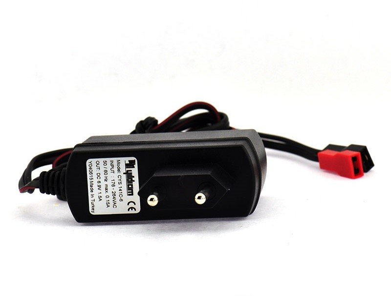 CYS 141C-6 Tam Otomatik Akü Şarj Adaptör 18 Watt 6.9 Volt 1.5 Amper